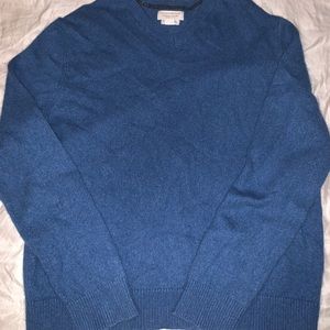 Large blue  banana republic sweater